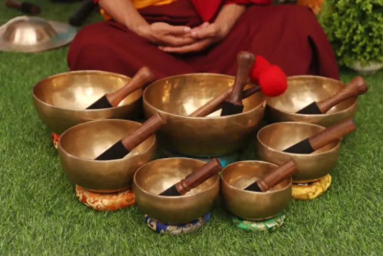 Professional Spiritual Seven Chakra Notes Antique Dim Sets Singing Bowls -Meditation Bowl-Tibetan Singing Bowl