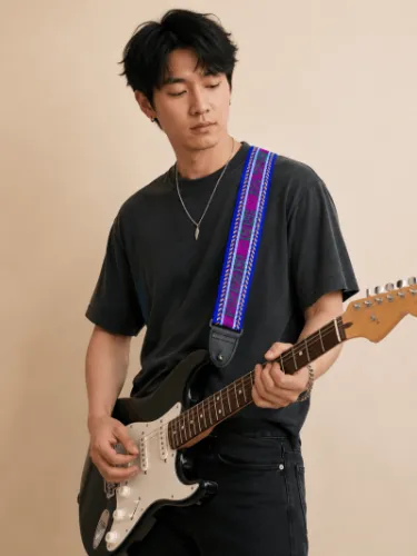 Langtang Hand-woven Guitar Strap